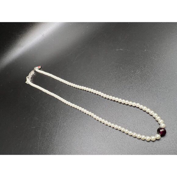 Tommy Hilfiger Faux Pearl Necklace - Picture 5 of 5